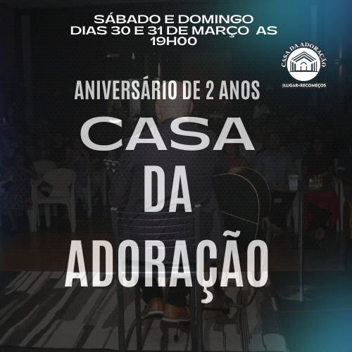 Aniversário da Nossa Casa